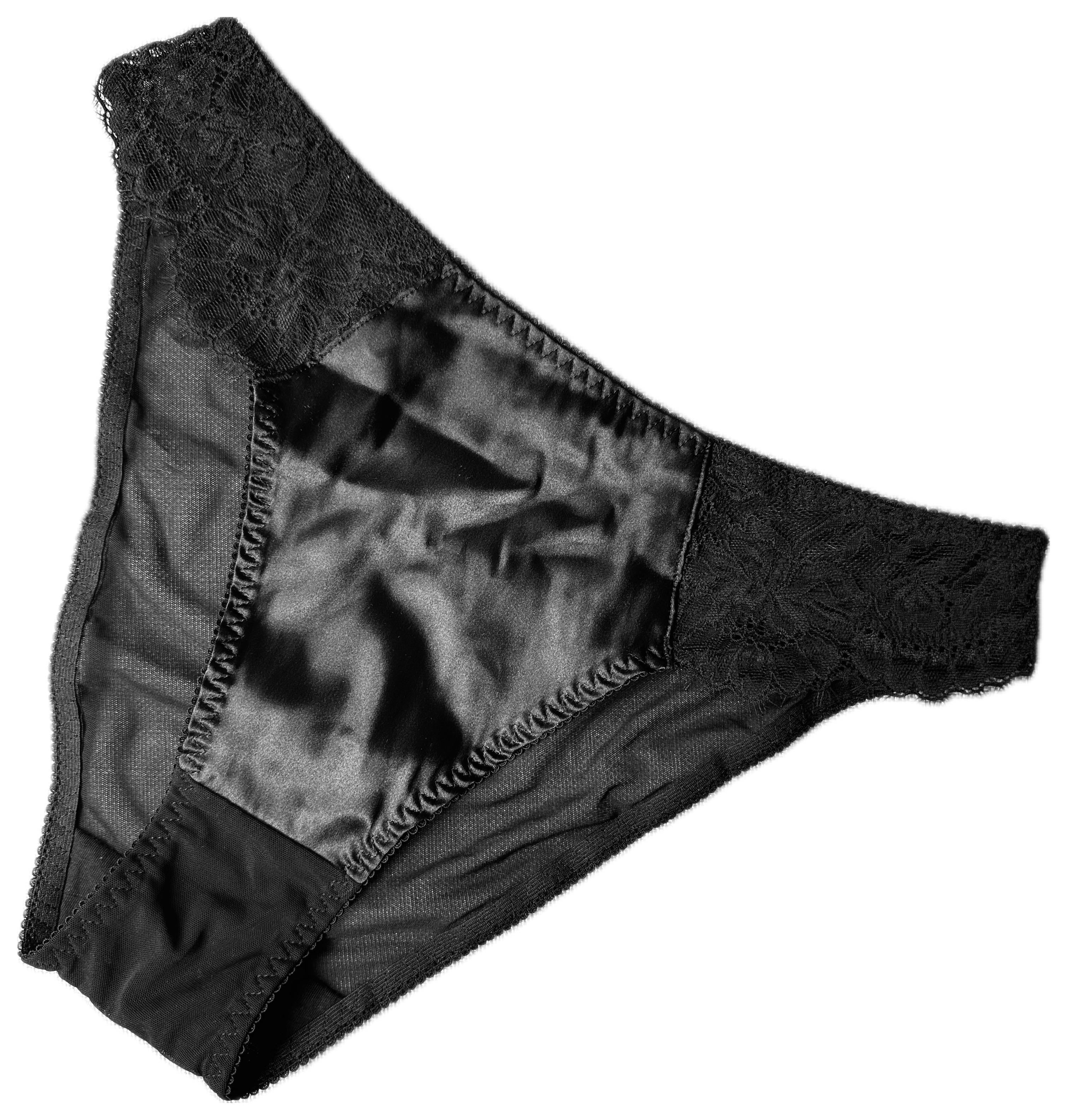 Mimi Mid-Rise Satin Briefs