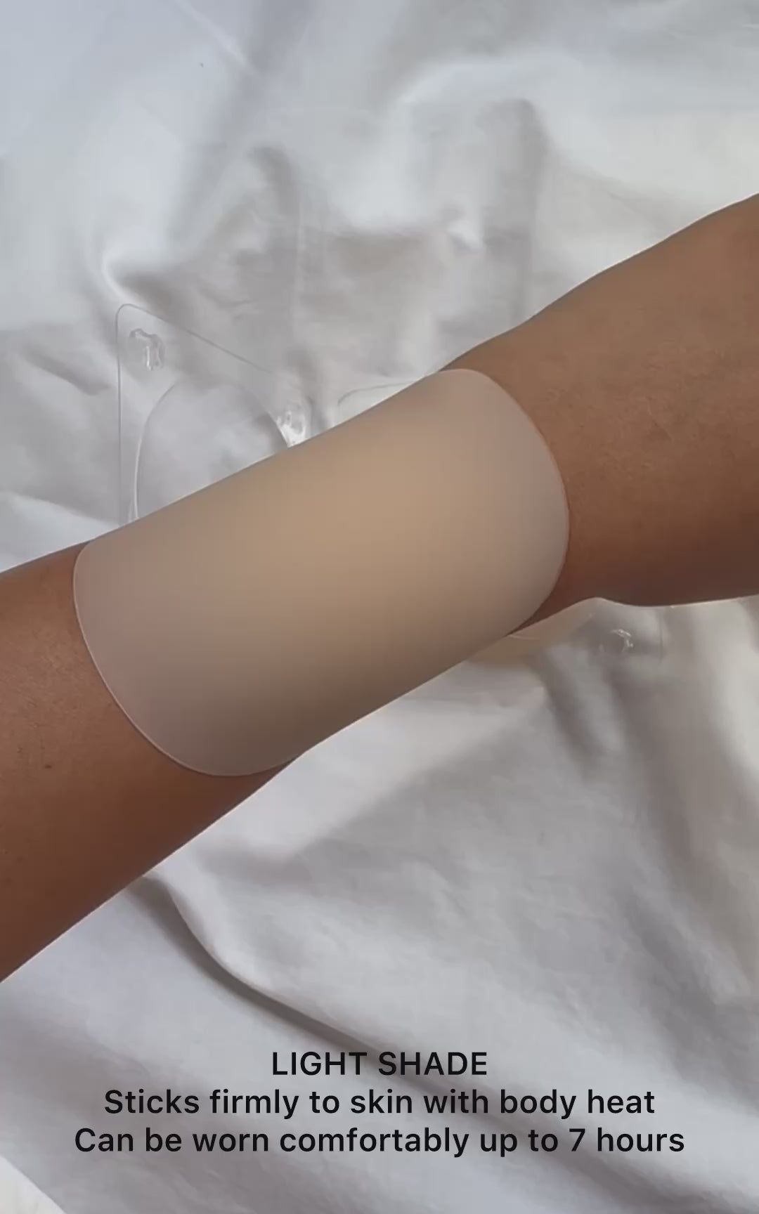 Non-adhesive Silicon Nipple Cover